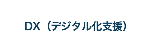 DX（デジタル化支援）